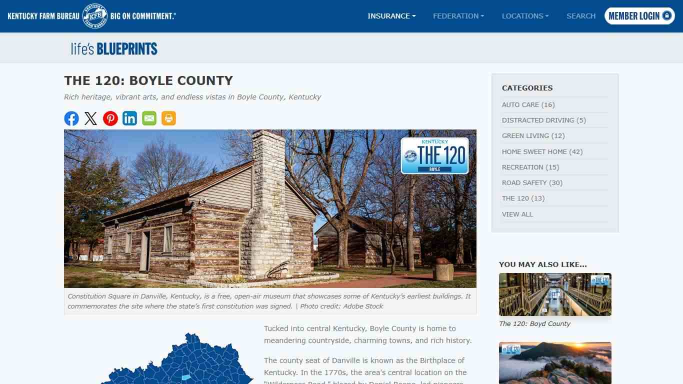 The 120: Boyle County - Kentucky Farm Bureau